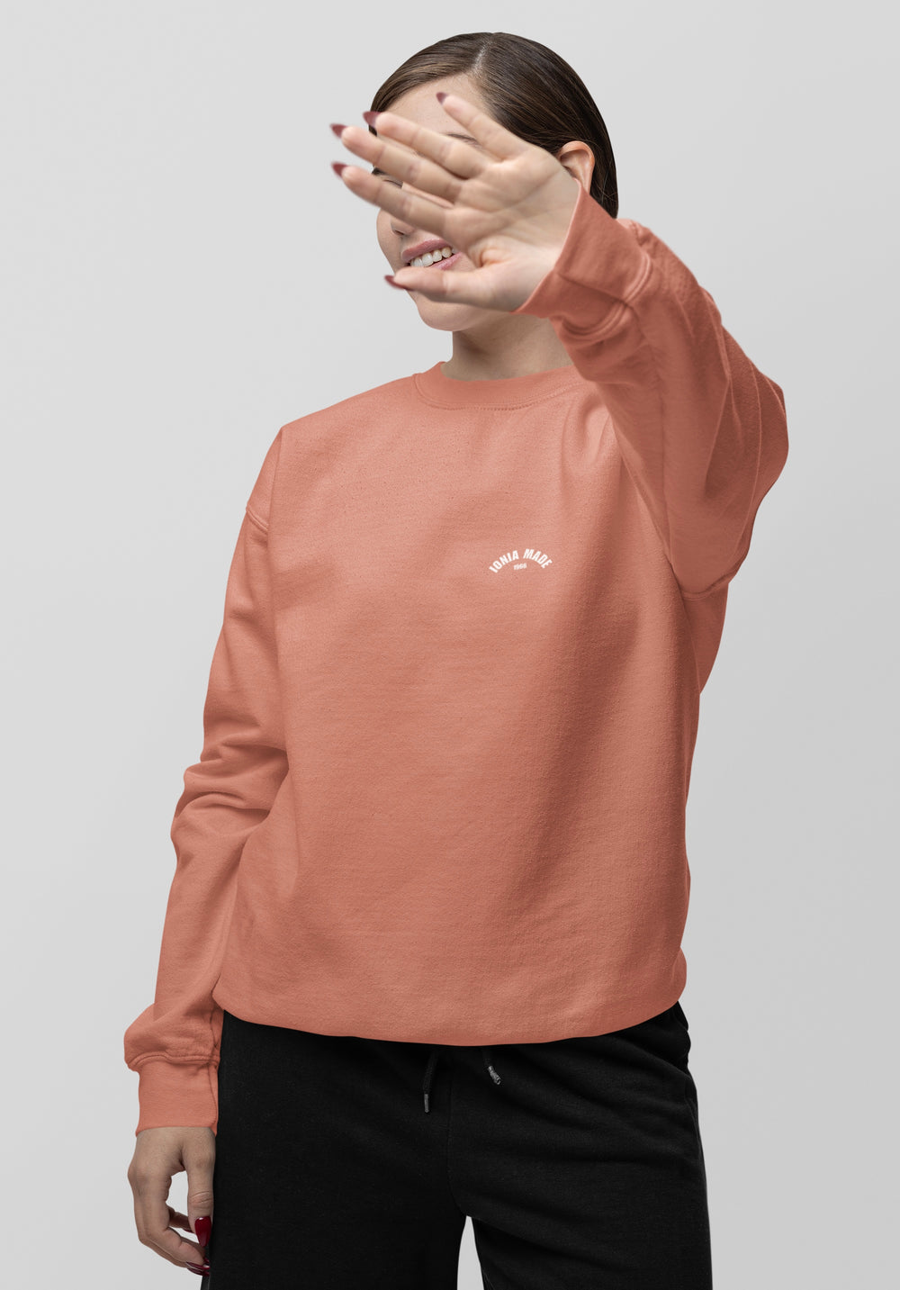 Branded Pullover Sweatshirt